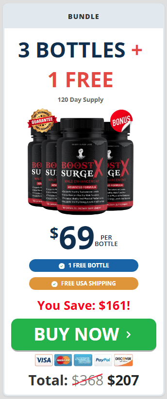Order Boost Surge X 3 Bottles
